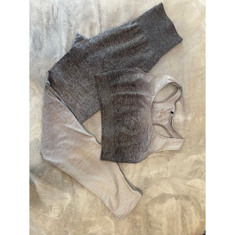 Grey Ombre Workout Set